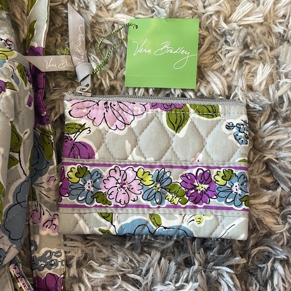 VERA BRADLEY floral mini backpack with MATCHING wallet (wallet is new with tag) - Picture 2 of 6
